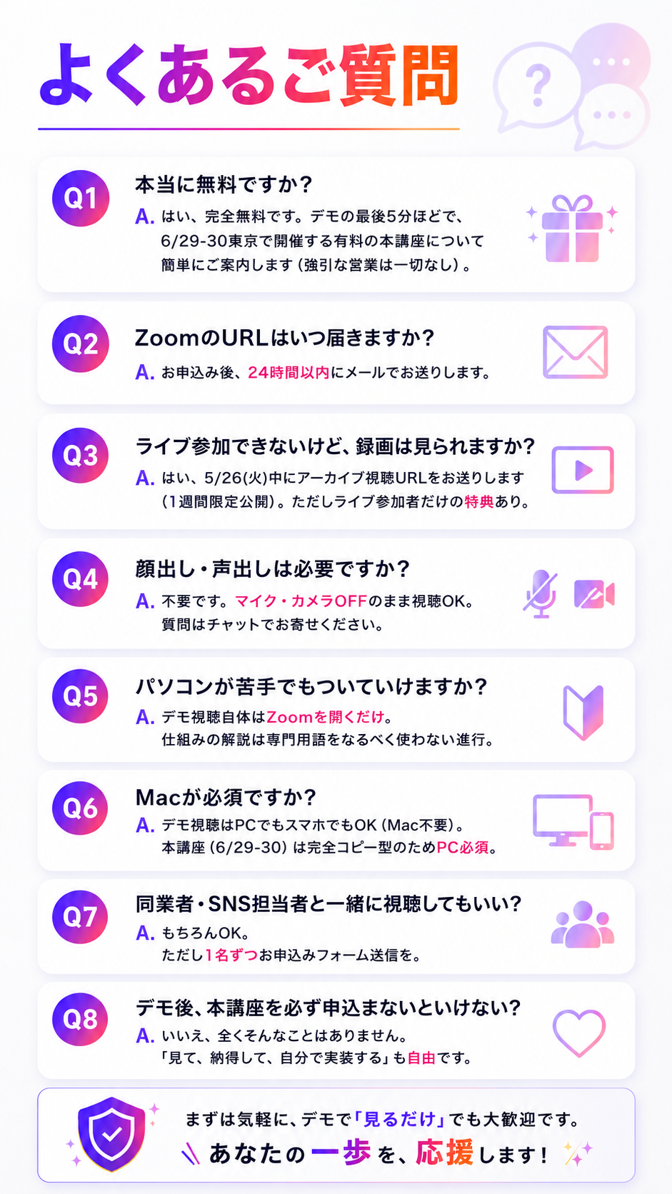 よくあるご質問